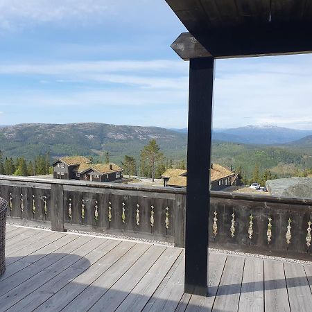 Wonderful Cabin With Amazing Mountain - View Lifjell Luaran gambar