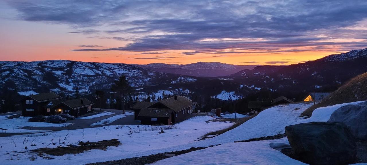 Wonderful Cabin With Amazing Mountain - View Lifjell Luaran gambar