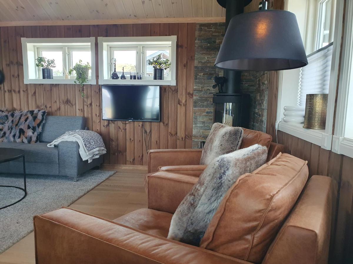 Wonderful Cabin With Amazing Mountain - View Lifjell Luaran gambar