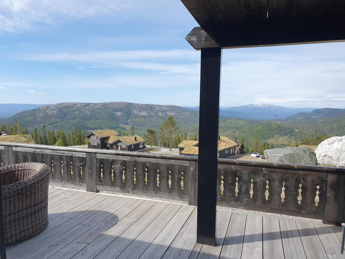 Wonderful Cabin With Amazing Mountain - View Lifjell Luaran gambar