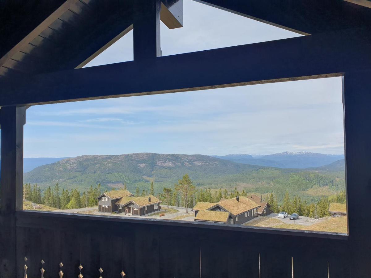 Wonderful Cabin With Amazing Mountain - View Lifjell Luaran gambar